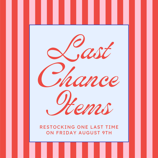 Last Chance Items