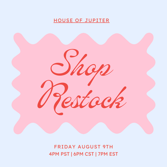 Shop Restock - August 9th