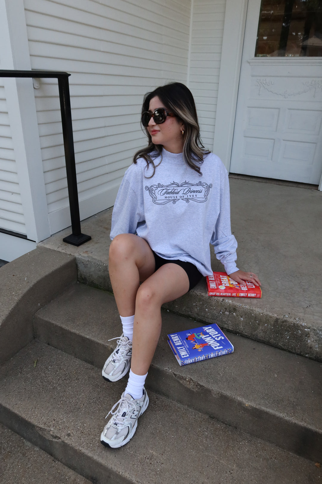 Tabloid Princess Mockneck Longsleeve Tee