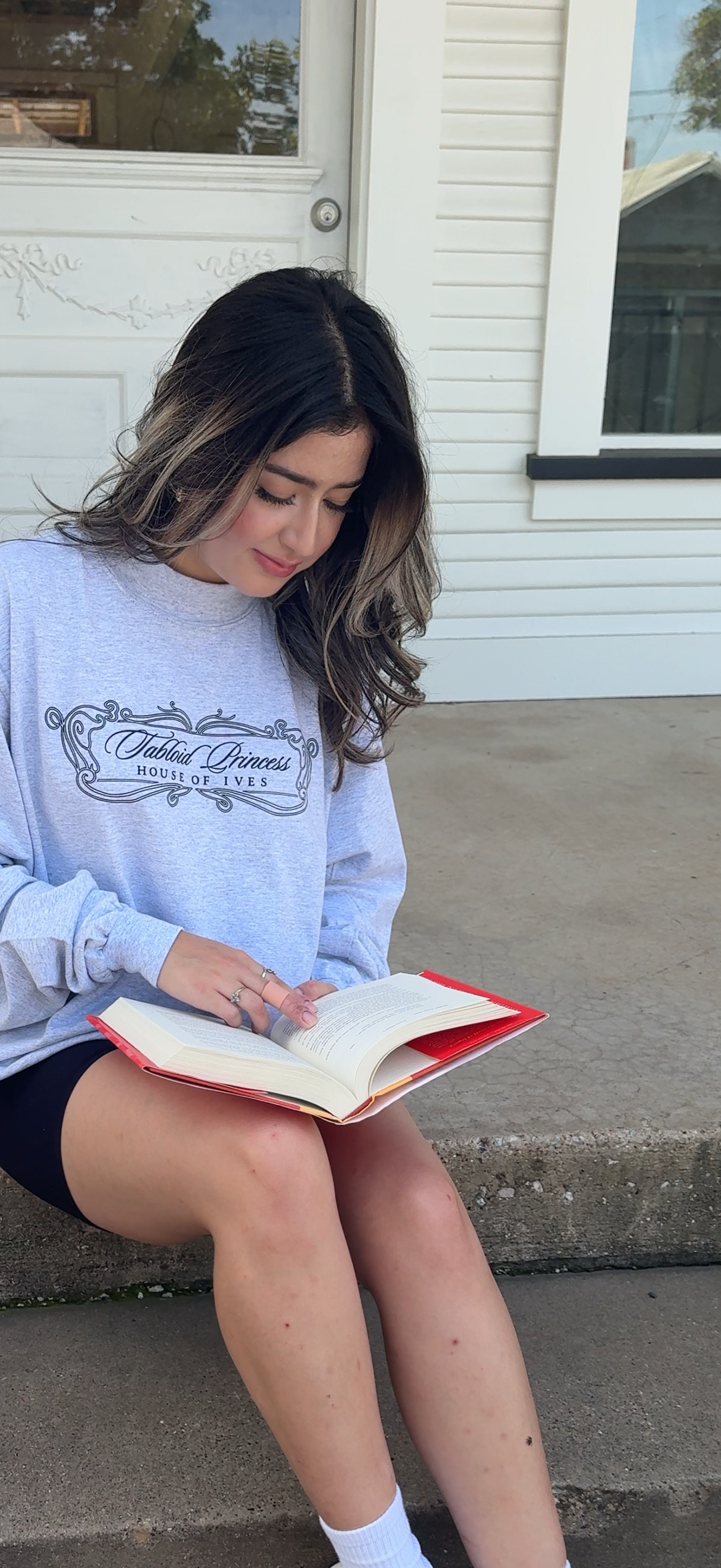 Tabloid Princess Mockneck Longsleeve Tee