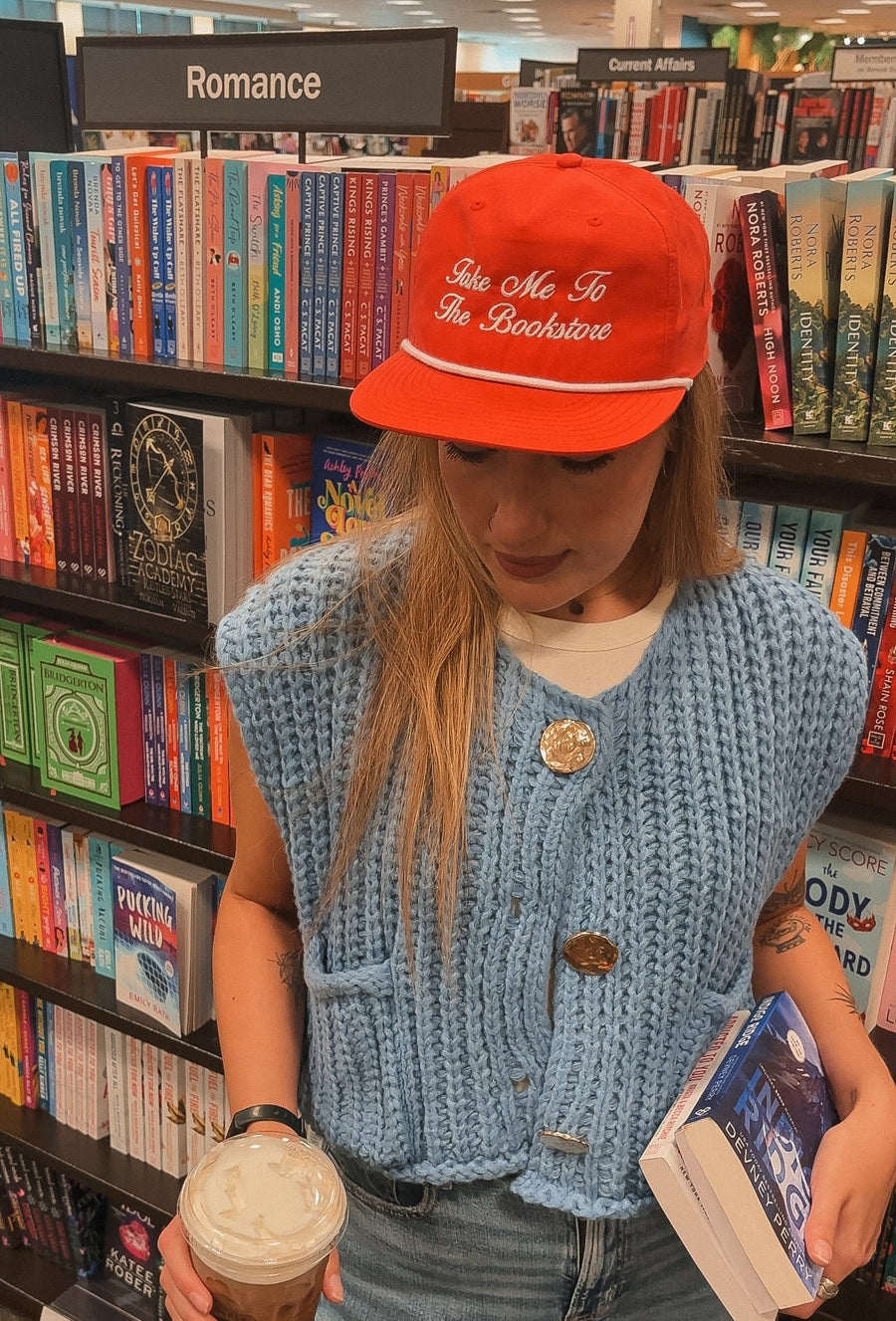 Take Me To The Bookstore Hat