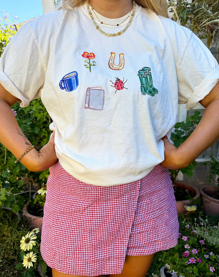 Reading in the Garden Tee