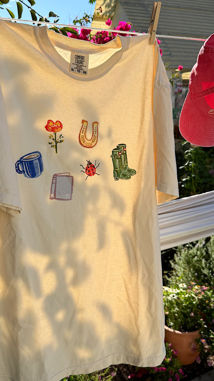 Reading in the Garden Tee